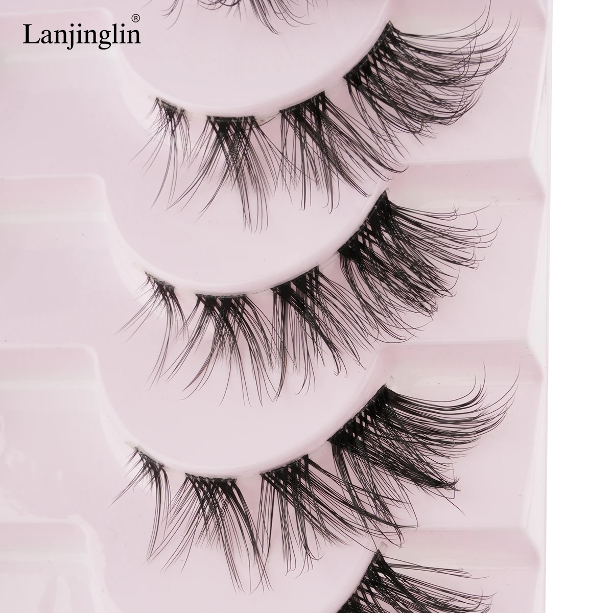 3/10 Pairs 3D Mink Lashes Crisscross Natural Long Handmade False Eyelashes Reusable Extension Makeup Faux Cils maquillaje Cílios