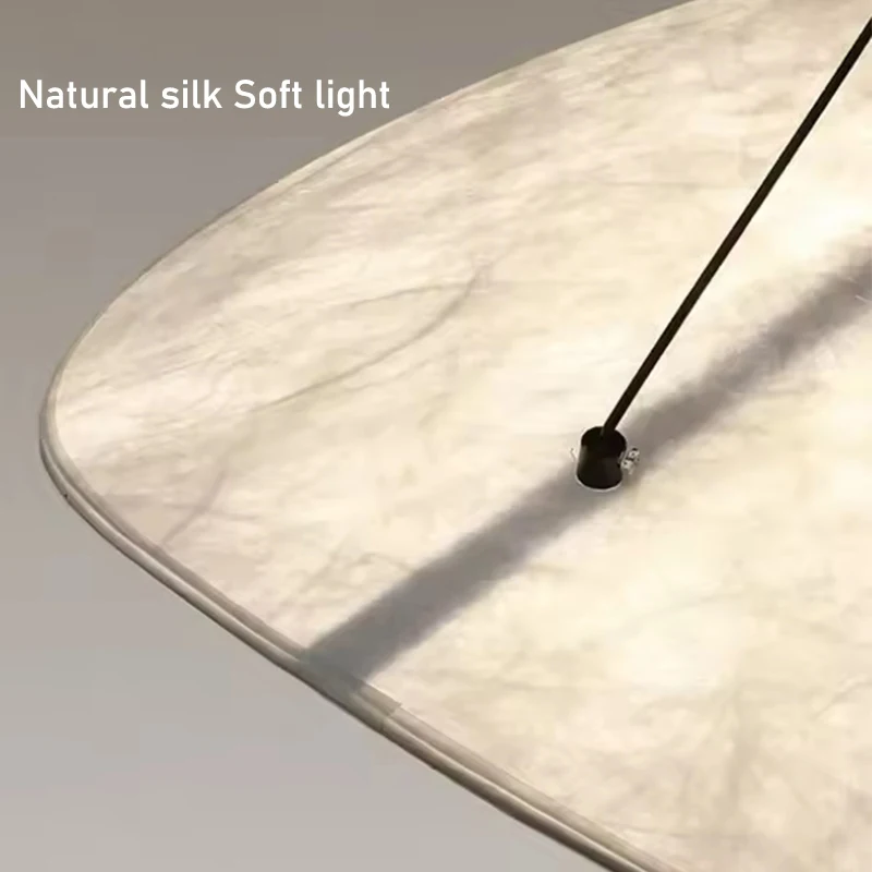 Nordic Tense Pendant Light Silk Handmade LED Hanging Lamp For Living Room Dining Island Hotel Parlor Restaurant Home Decoration