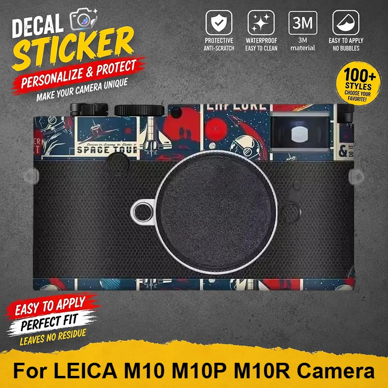 PrizMo Skin For LEICA M10 M10P M10R Camera Sticker Premium Vinyl Wrap Stylish Protective Decal Anti-Scratch Cover M10-P M10-R