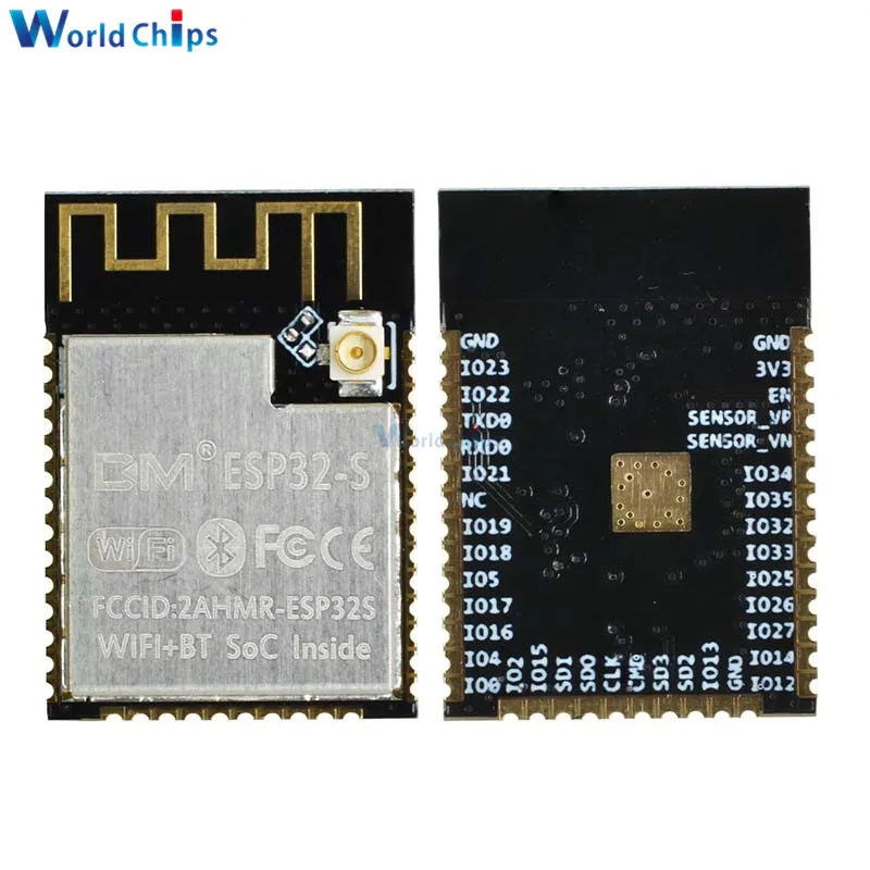 ESP8266 ESP32-S WiFi Bluetooth Module with 2.4G IPEX Wireless Antenna for Arduino