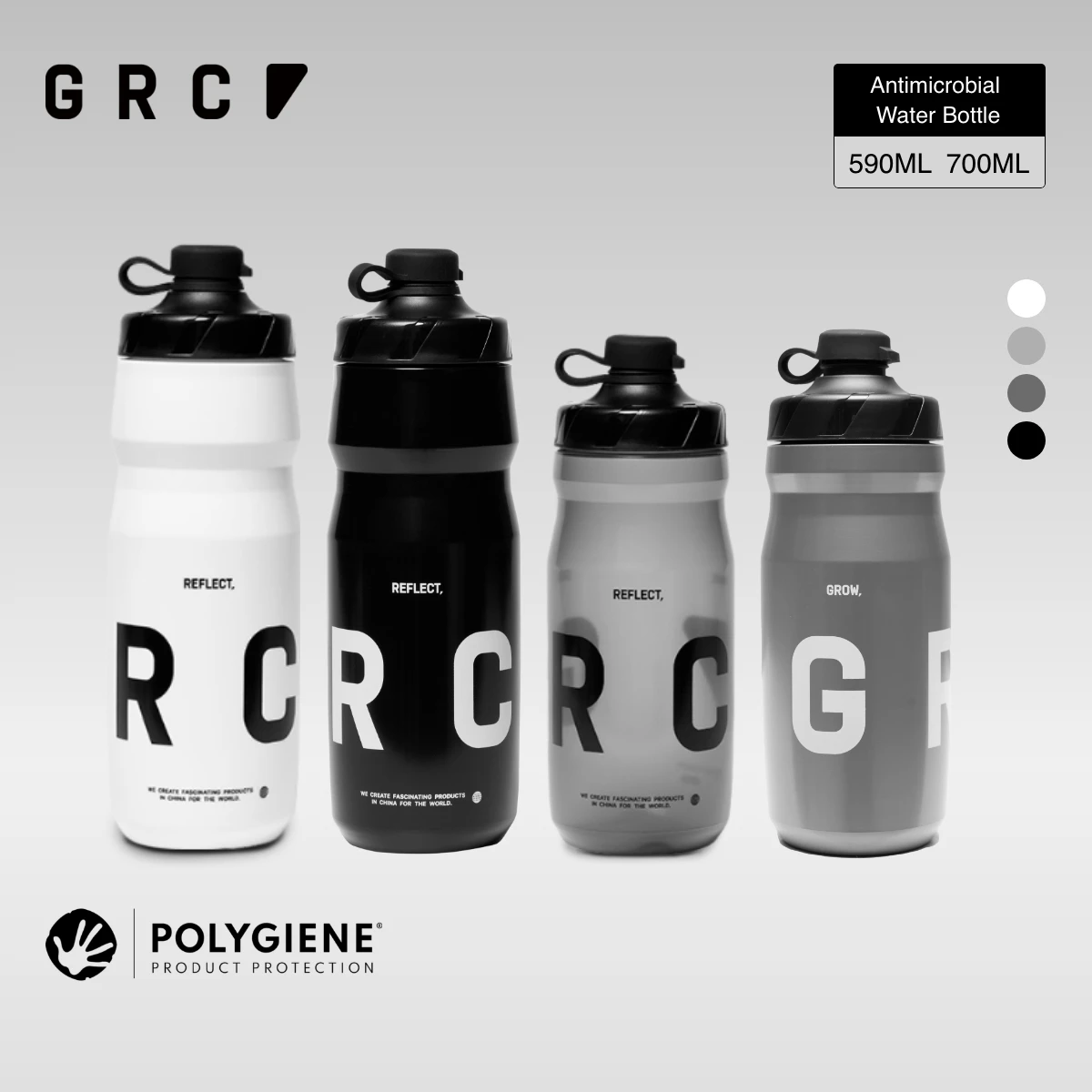 GRC Cycling Elite Performance Insulated Sports Water Bottle Tech Cycling Bottle for Fitness And Running