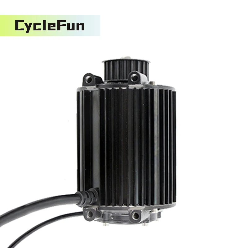 

QS90 PMSM Mid-Drive Motor Rated 1000W 55KPH Hall Type With Belt or Sprocket For Electric Scooter E-Motorcycle