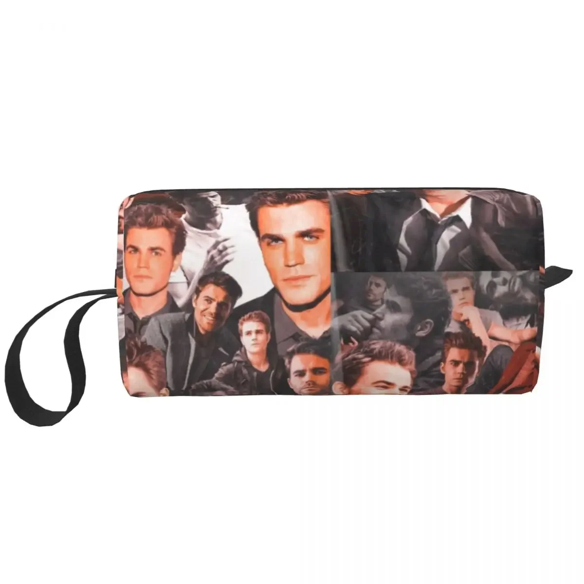 Cute Stefan Salvatore The Vampire Diaries TV Show Travel Toiletry Bag for  Damon Salvatore Cosmetic Makeup Bag Storage Dopp Kit