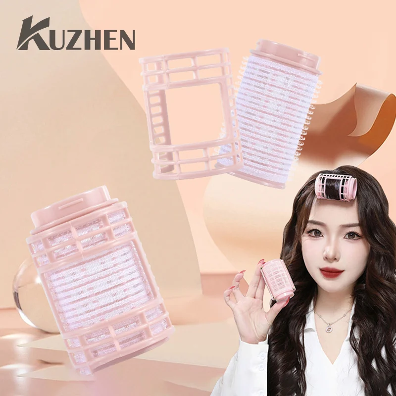 

Women Bangs Hair Rollers Hair Styling Tools Plastic Curlers Double Hairdressing Tool Beauty Styling Accessories