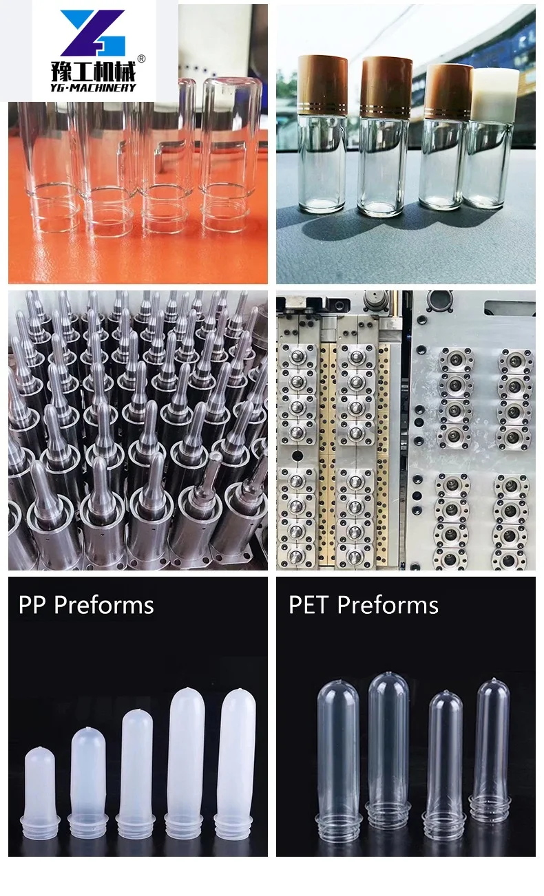 Customized Nice Quality Low Investment Semi Automatic PET Bottle Blower Blowing Machine 2 Cavity Mini Plastic Bottle Making Mach