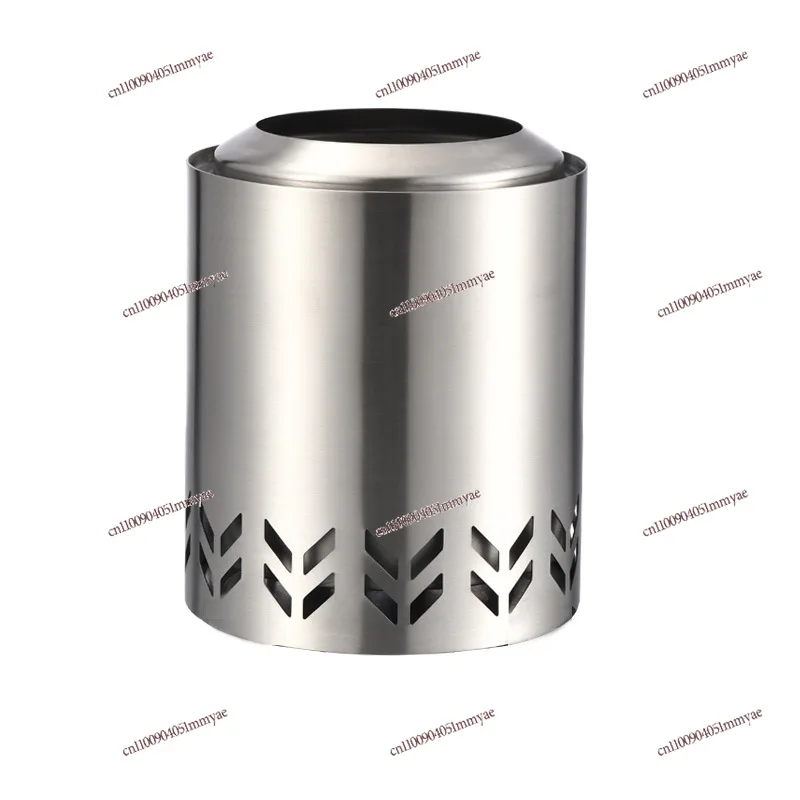 Outdoor camping table top smokeless wood stove stainless steel stove portable