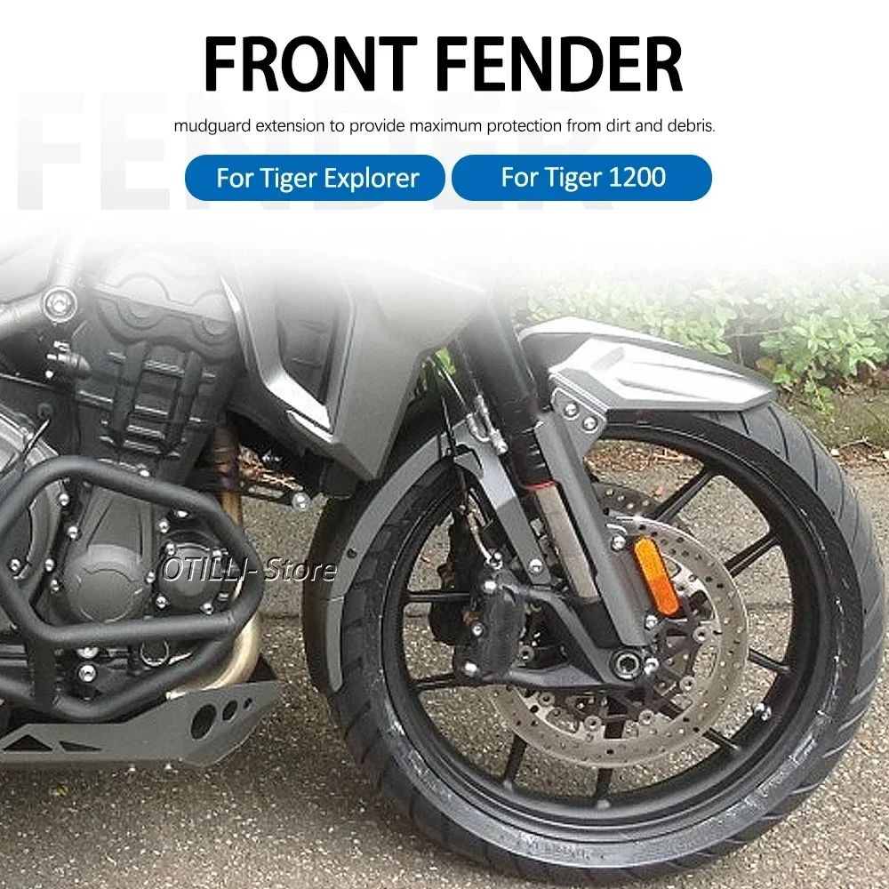 NEW Motorcycle Accessorie For Tiger 1200/Explorer XCA XCX XR XRT XRX XC Front Fender Mudguard Rear Extender Extension