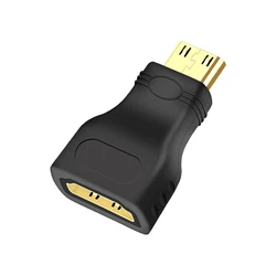 HD Mini Male HDMI-compatible To Standard HDMI-compatible Female Extension Adapter Female To Male F-M HDMI-compatible Converter