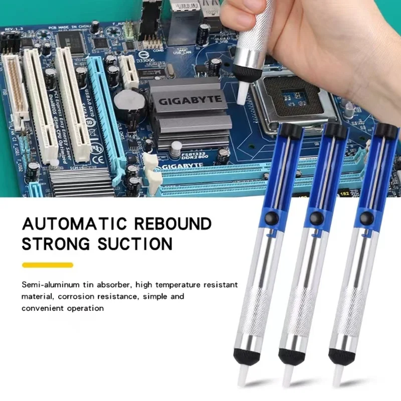 ปากกาดูดตะกั่วแบบสุญญากาศ ปั๊ม - Desoldering Pump Solder บทวิจารณ์และราคา