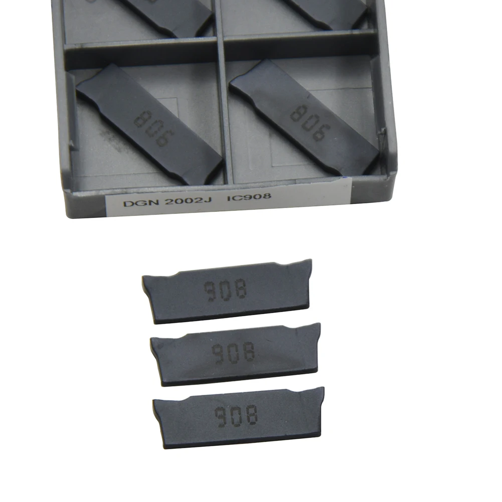 10pcs  DGN2002J IC908  Turning inserts lather turning tool Boring Bar Holder Parts for CNC Lathe