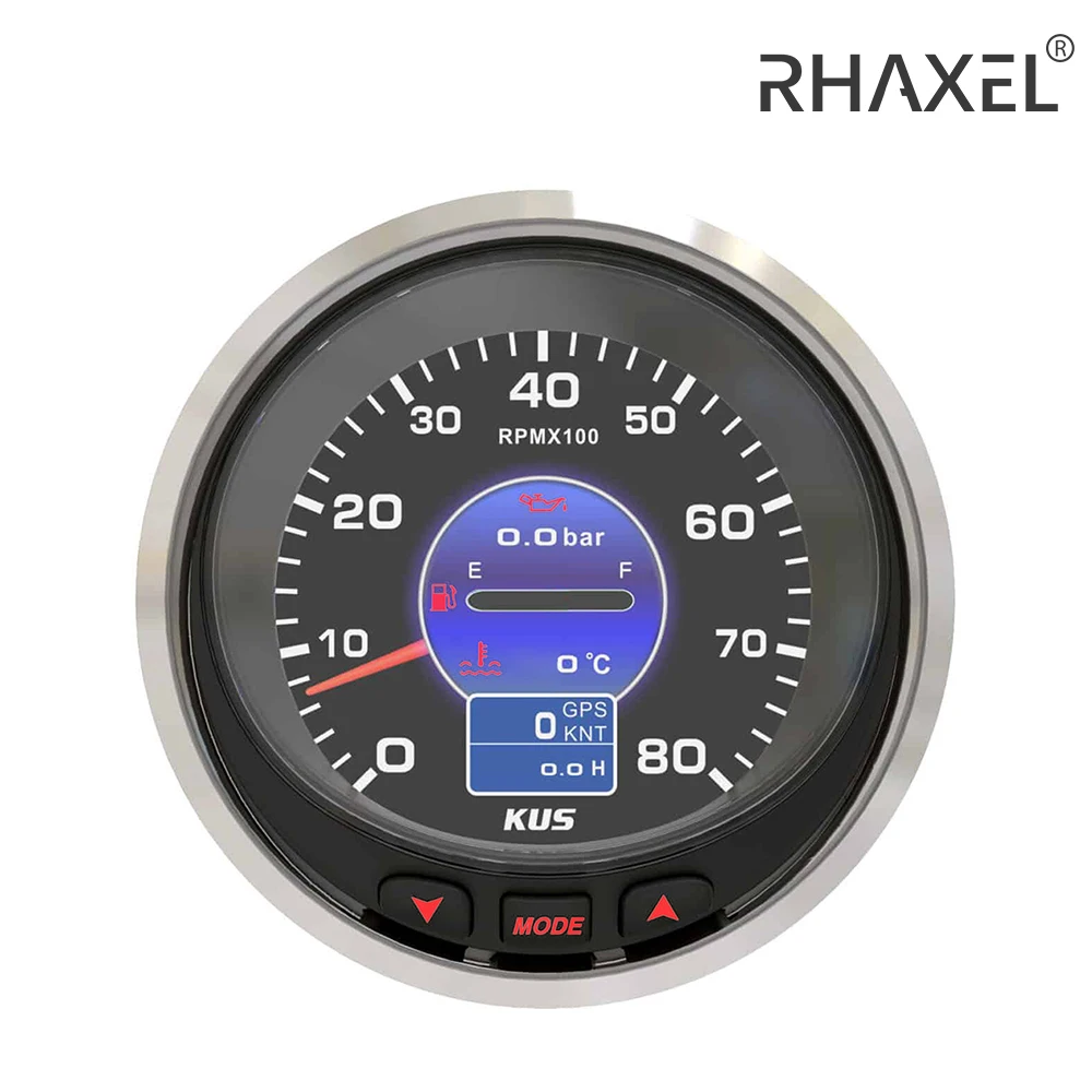 

Многофункциональный цифровой прибор KUS 100 мм KMG-30KP, совместимый с J1939 и NMEA2000, для морских парусных судов и яхт