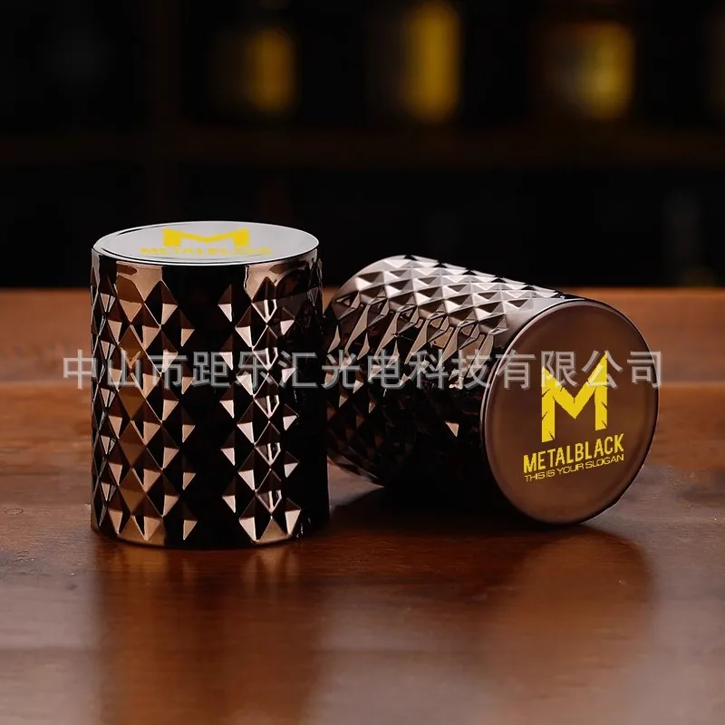 

Утолщенные высококачественные гальванические кубики со вспышкой и бриллиантами, чашка для кубиков, таверна, цветная чашка KTV, чашка для кубиков, чашка для питья, развлечения, сито, cu