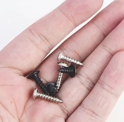 20~200 Pcs Mini Phillips Round Head Self Tapping Screw with Washer M1.2 M1.4 M1.7 M2 M2.3 M2.6 M3 M4 Flange Face Wood Screw