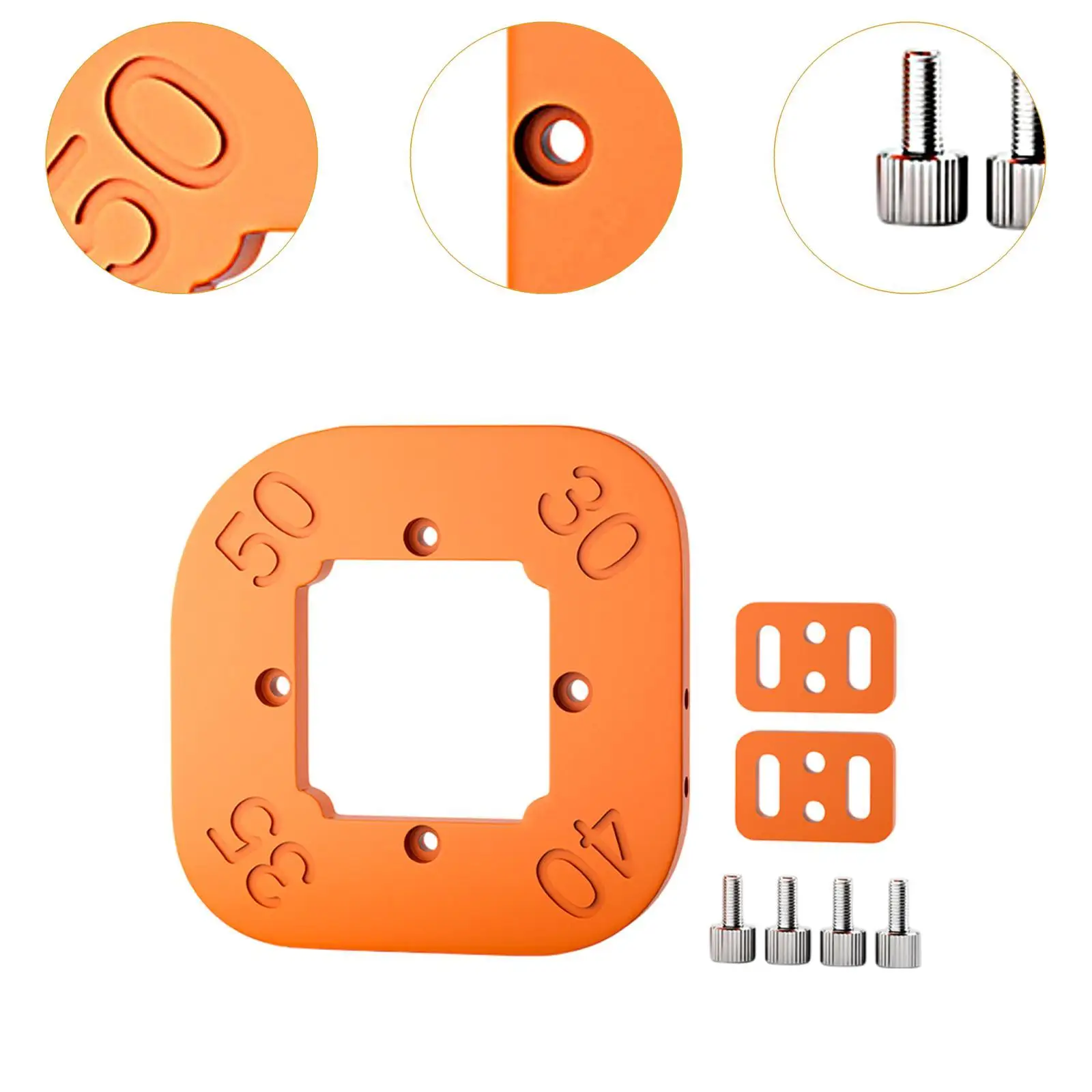 Woodworking Tool Round Corner Radius Template Trimming Tool Radius Jig