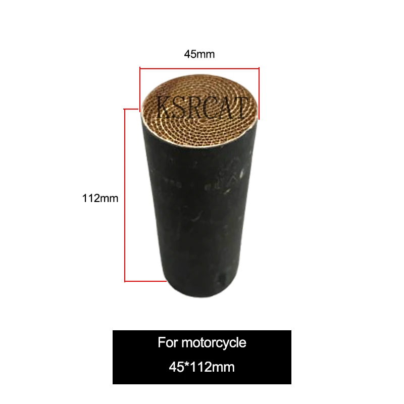 

Motorcycle Accessories 45*112mm exhaust system catalyst autobike spare parts Exhaust cleaning