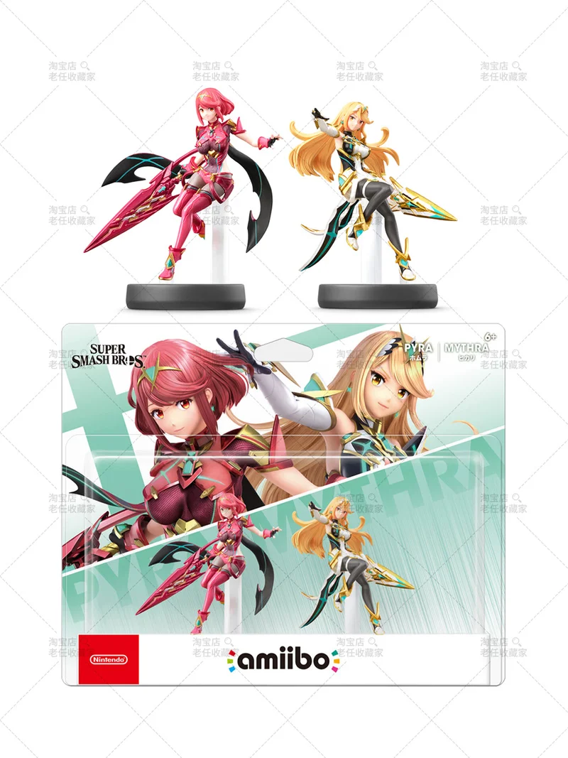 Xenoblade Chronicles Figure Homura And Hikari Amiibo Nfc Switch Figures Shulk Anime Game Pvc Statue Mode Toys Birthday Gift