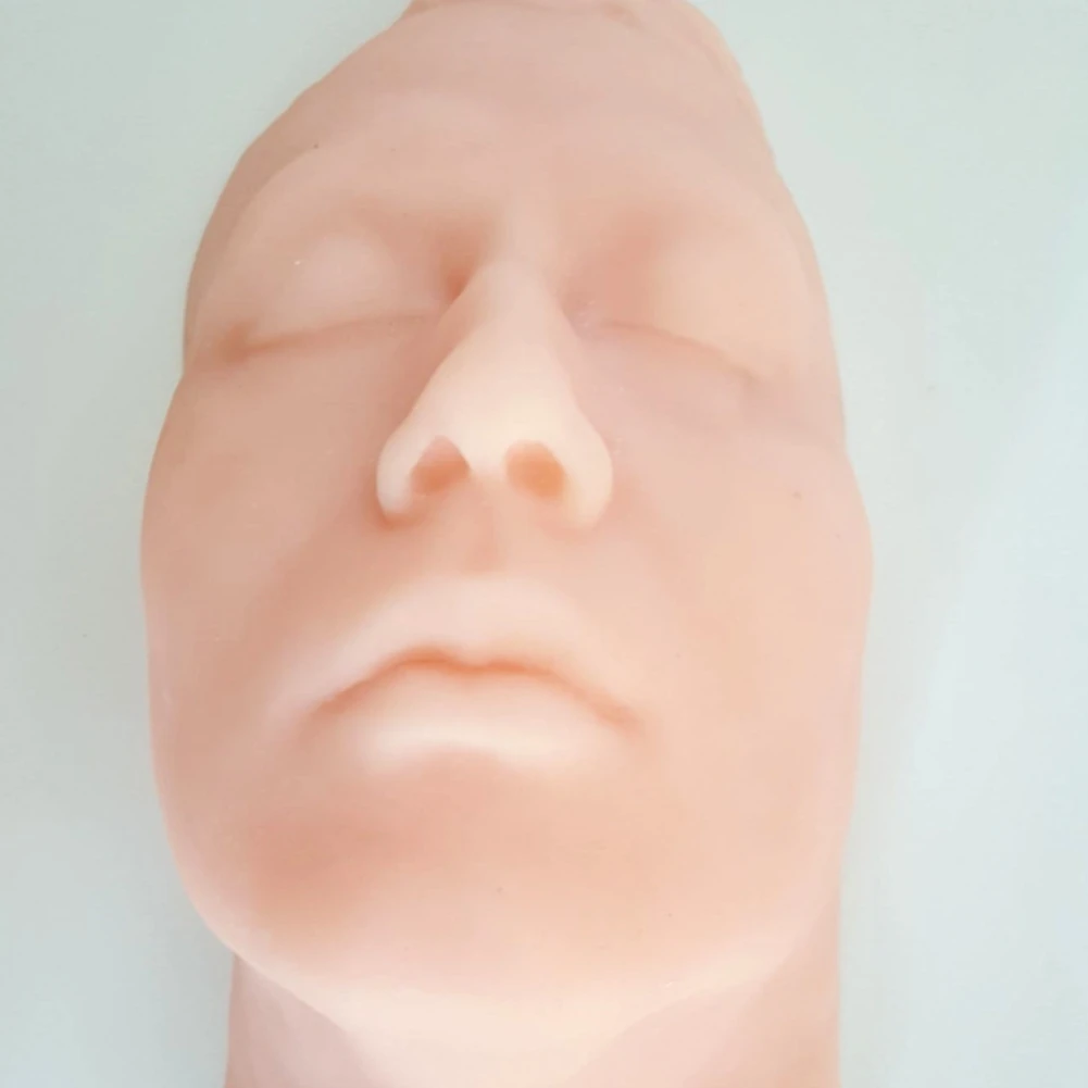 

Advanced Micro-Shaping Silicone Human Heads Model Simulation Facial Injection Suture Skin Pad Model Dummy