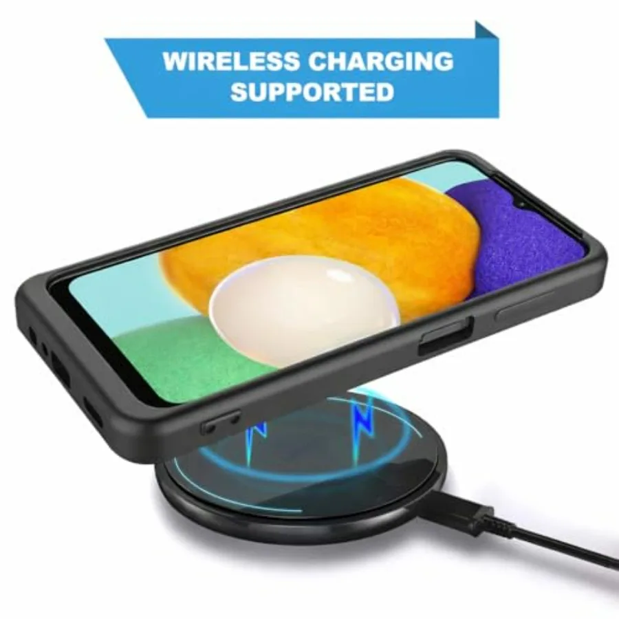 for Samsung Galaxy A37 Case, Galaxy A37 5G Case, Snap On, Wireless Charging, 3D Cartoon Cute Kawaii Fun Cool Funny Game Design view 5