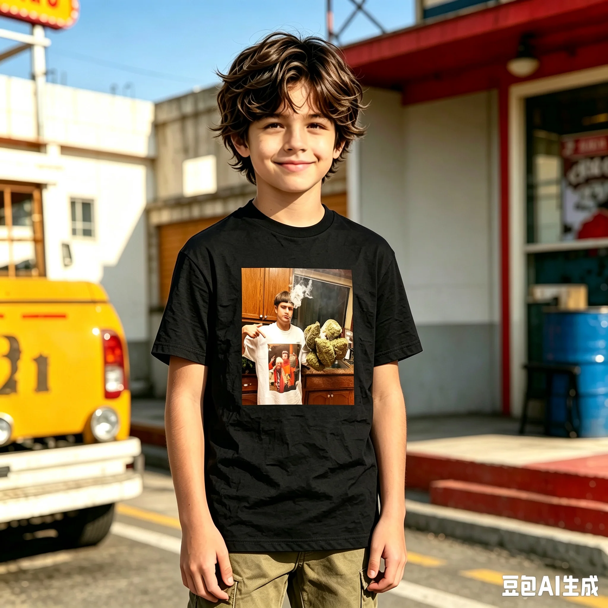 1pc Oliver Tree Mclovin Smoking Buds Graphic T shirt Unisex Men Women Kids Streetwear Casual Short Sleeve Tops Fashion