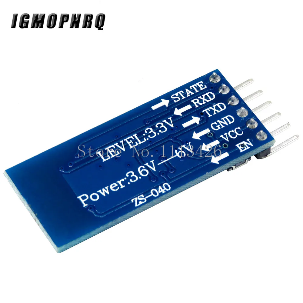 1 개/몫 HC-05 HC 05 RF 무선 블루투스 트랜시버 슬레이브 모듈 RS232/TTL-UART 변환기 및 어댑터