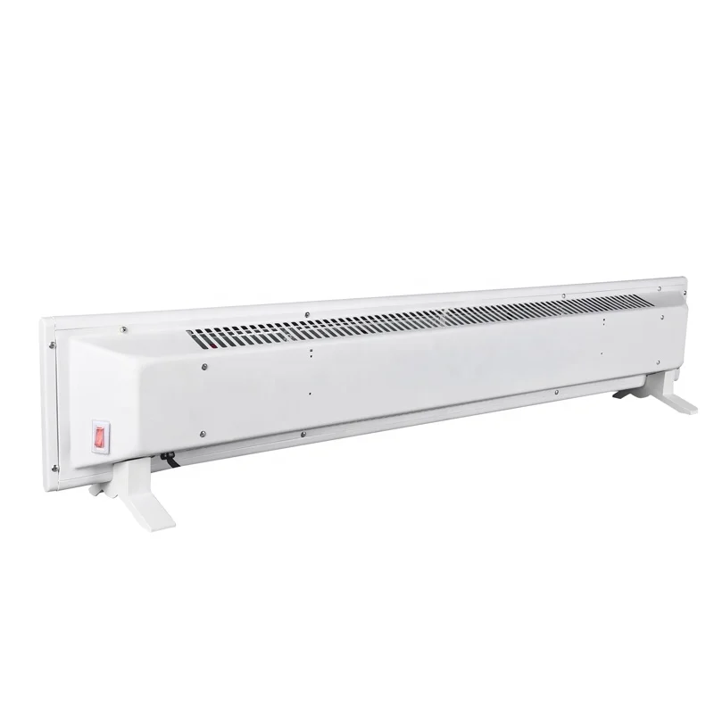 2024ใหม่2000W ห้องไฟฟ้า baseboard convector เครื่องทำความร้อน convector ที่มีนาฬิกาดิจิตอลสำหรับให้ความร้อนในห้องต่างๆ