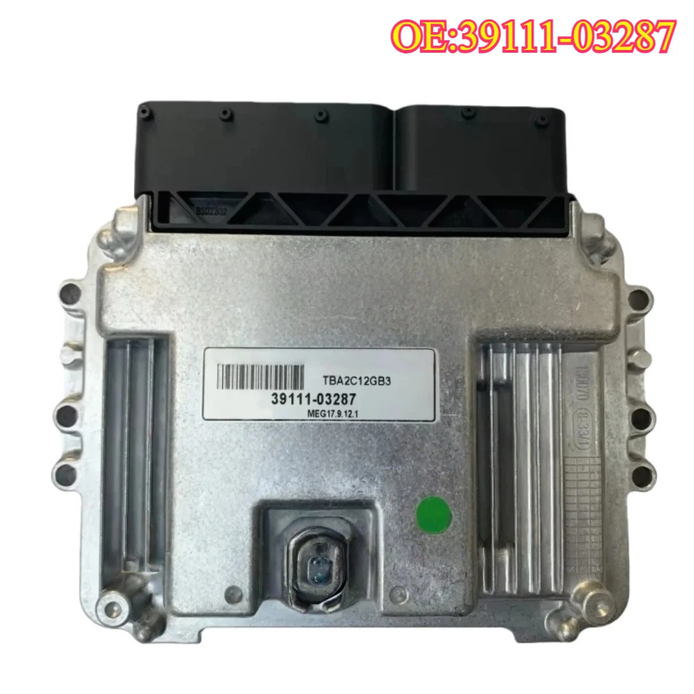 Unidad de Control Electrónico (ECU) de Alta Calidad, Nueva, para 39111-03287 3911103287 BE58, Placa de Computadora de Motor ECM, Compatible con Hyundai