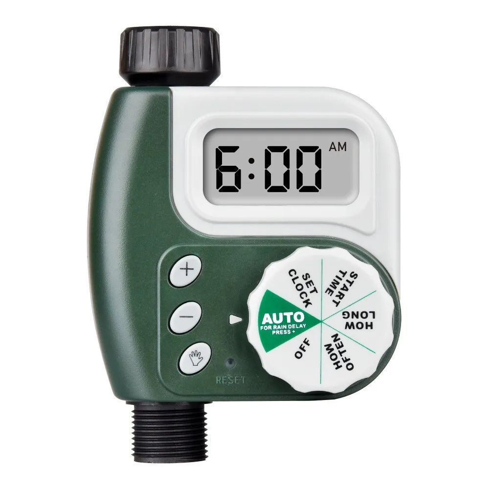 Garden Irrigation Timer Automatic Watering Controller Device For Greenhouse Potted Plants Drip System Sprinkler Connection