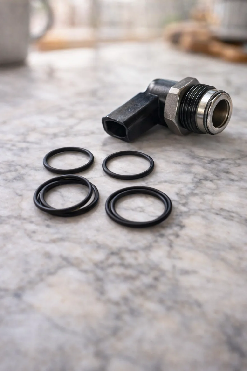 

Sealed Fluororubber O-Ring Parts for Bosch 110 120 and Denso Diesel Injectors, Common Rail Ring