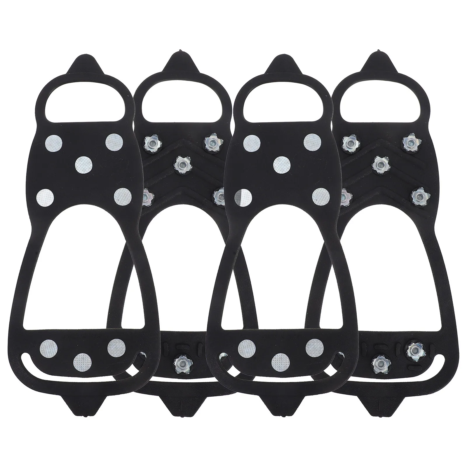 

2Pcs Outdoor Anti Slip Shoe Spikes Cleats for Hiking Mountaineering Fishing Walking Walk Traction Cleats