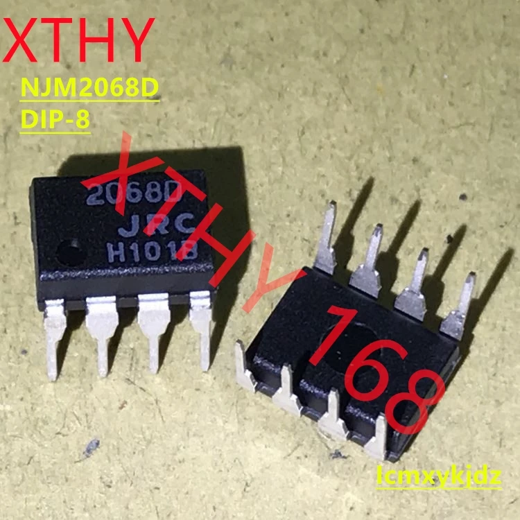 10Pcs/Lot   NJM2068M NJM2068D JRC2068D 2068D  SOP-8/DIP-8 New Oiginal 