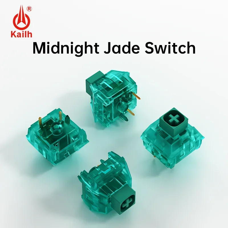 

Kailh Box Midnight Jade Keyboard Switch Clicky Customized Hot Swap Heavy Handfeel Switches For Gaming Mechanical keyboard