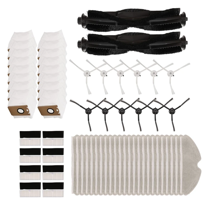 

B38B-Для Proscenic M7 Pro / Lenovo T1 Pro / T1s Pro / Cleaner T1 / HONITURE Q6 Основная боковая щетка Фильтр Швабра Детали мешка для сбора пыли