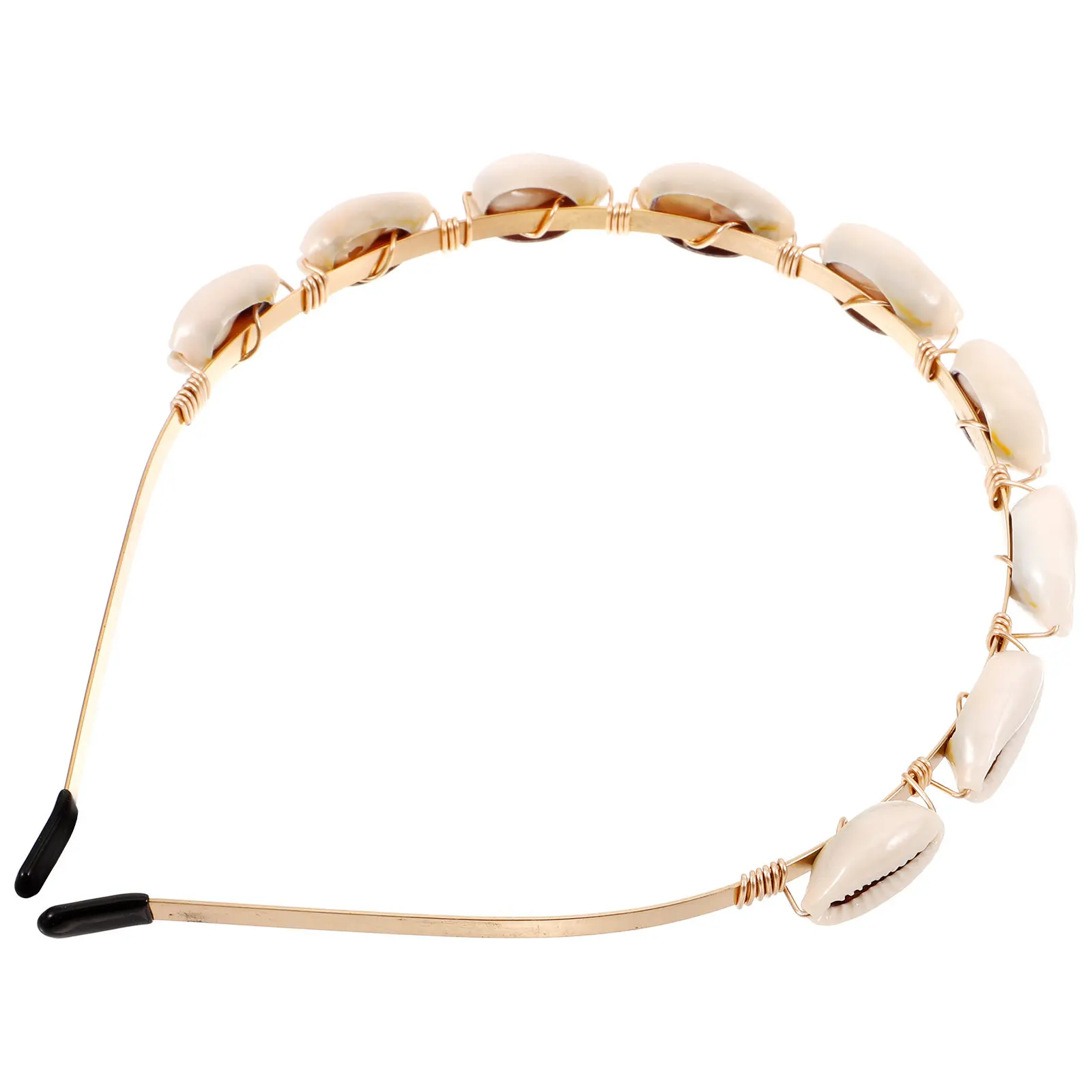 

Women Shell Headband Lightweight Summer Hair Band Elegant Wedding Bride Hair Accessory Girls Headpiece Fashion Bridal Hairpiece