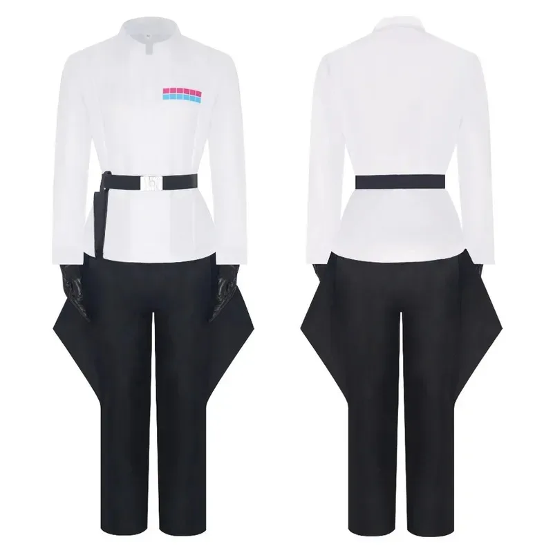 Movie Guerre Stellari Imperial Officer Cosplay Costume Tops Pants Cloak Accessories Full Set Officer Role Play Uniform Halloween
