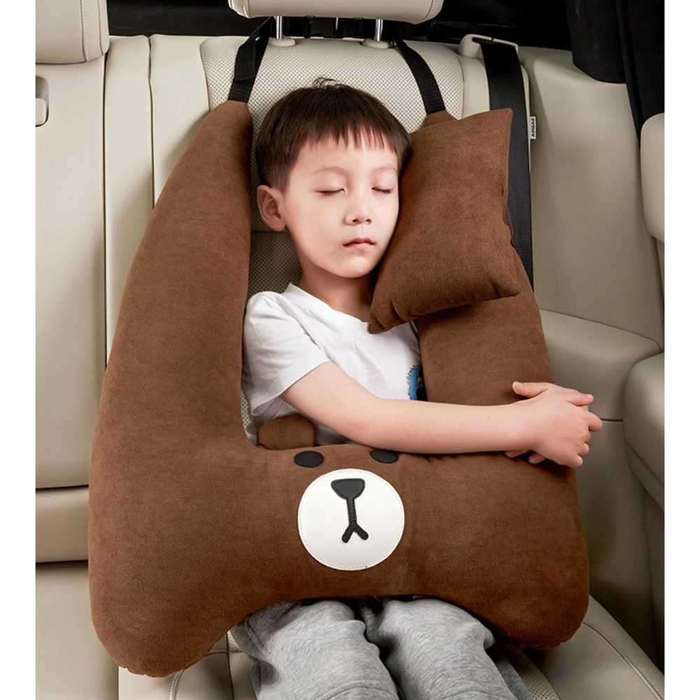 

Car new y-shaped sleeping pillow, child safety car rear branch side sleeping pillow, baby car sleeping artifact