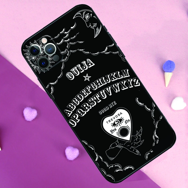 Ouija Board Cover For iPhone 15 16 14 13 12 11 Pro Max Mini 7 8 Plus X XR XS Max Phone Case