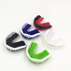 Sport Mouth Guard Teeth Protector Kids Adults Mouthguard Tooth Brace Basketball Rugby Boxing Karate Appliance Trainer with Box