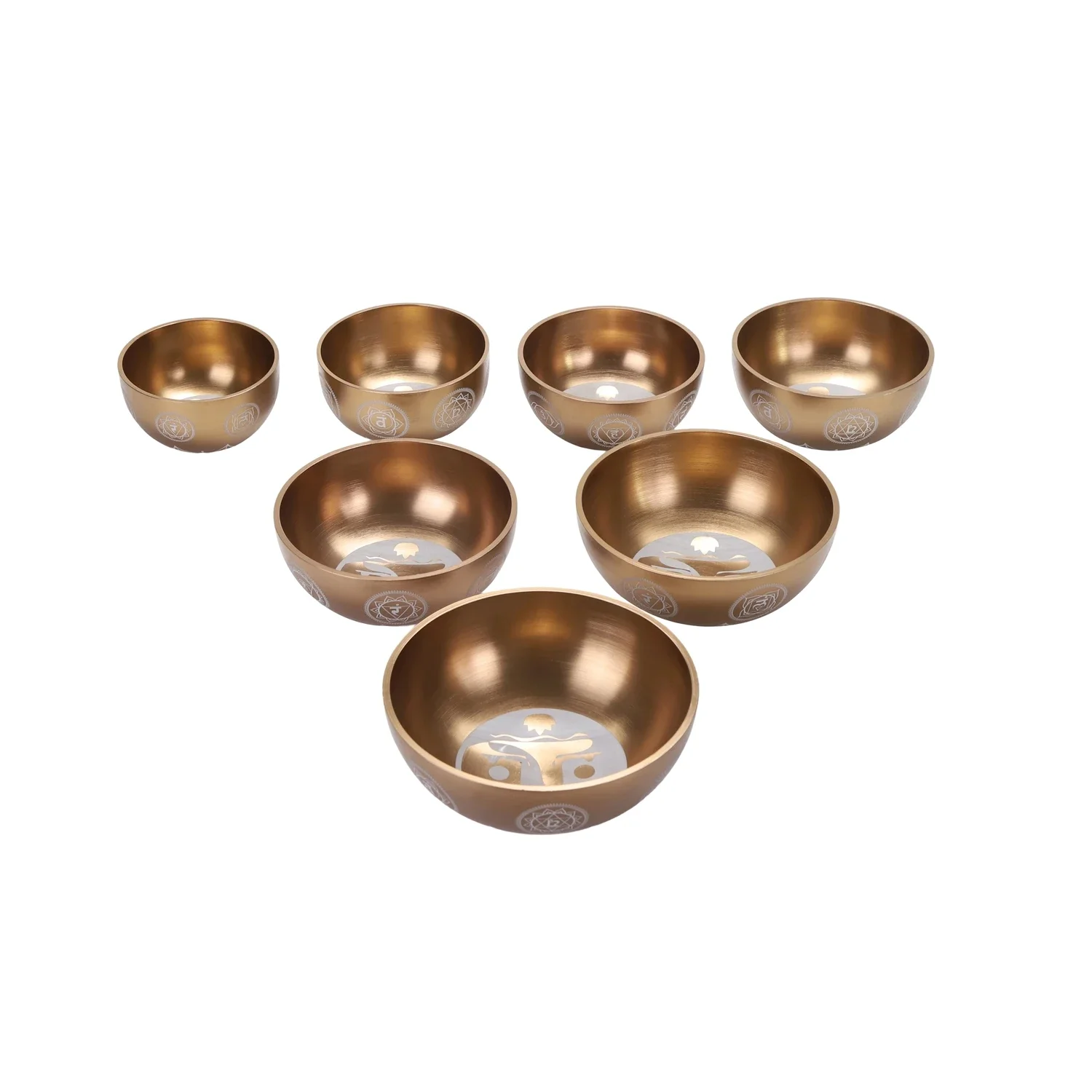 Music Bowls 7 Chakra Healing Set Group 5 of Schumann Frequency Therapy for Sound Healing Bath Ideal for Meditation Yoga