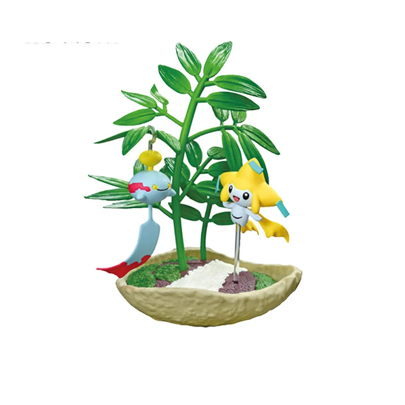 Oryginalne zabawki z anime Pokemon, gadżety z gier animowanych, bonsai 03 Articuno w pudełku, figurki kolekcjonerskie typu gacha/gashapon, figurki akcji anime.