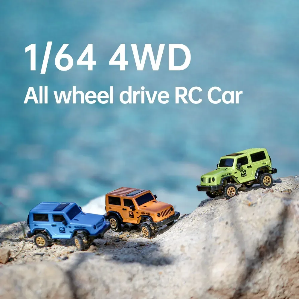 SNT 1:64 Off-Road SNT 3010 Wrangler RC Car with 4WD Camera Mini FPV RC Car Without Goggles FPV Car Best Gift for Kid