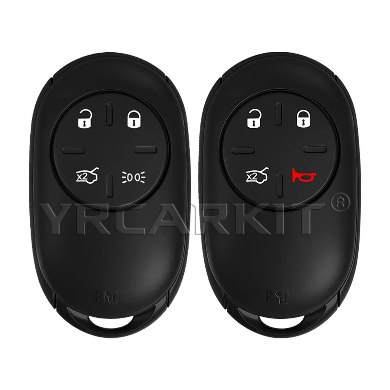 Car Key Fob Shell Case 4 Buttons For Fiat 500 500E 500X Topolino 2022 2023 2024 With Blade Replace Smart Remote Cover Housing