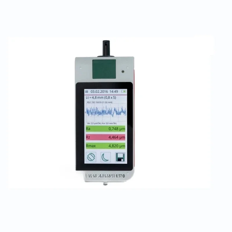 Portable roughness measuring instrument
