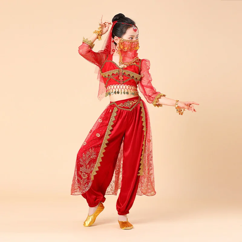 belly-dance-costume-toddler-girls-indian-dance-costume-western-regions-dancer-desert-princess-performance