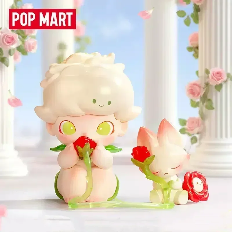 

POP MART DIMOO Whisper of the Rose Series Blind Box Guess Bag Original Toys Doll Cute Anime Figure Ornaments Gift