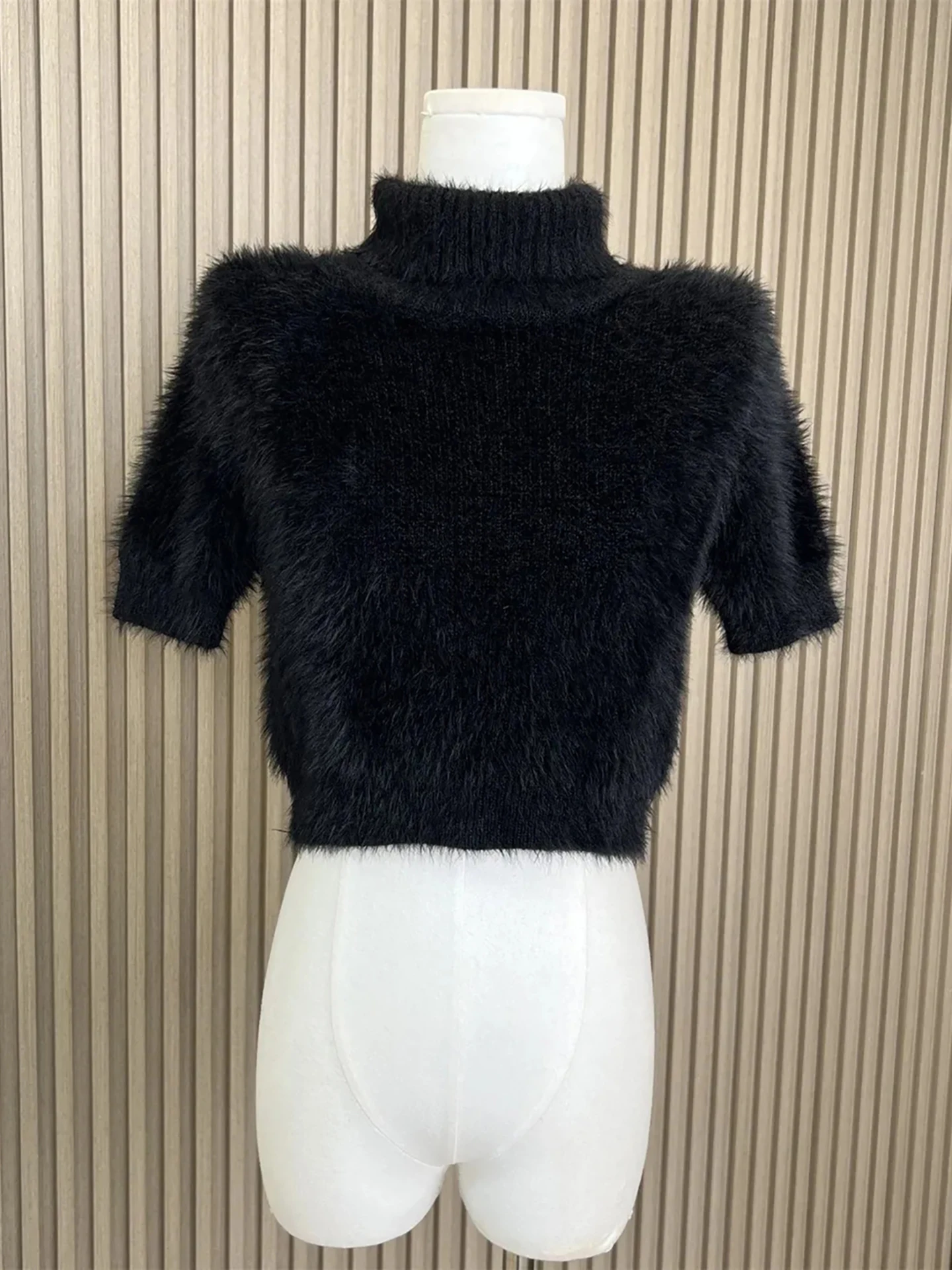 Morbido maglione da donna bianco alto Ne ort Sve Autunno Inverno Nuovo Sle pigro versatile anti-età Faionable Top