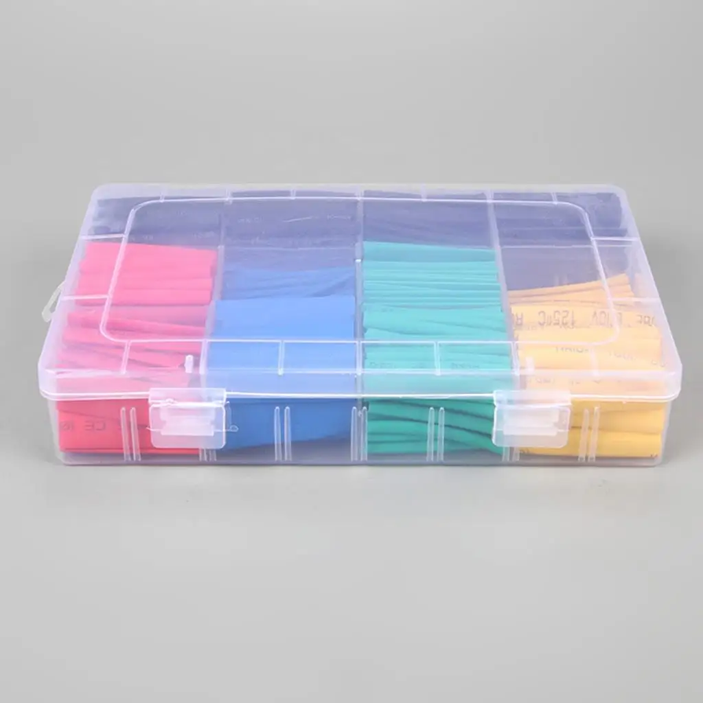 Heat Shrink Shrinking Shrinkable Sleeve PETG Assorted Diameters for Welding Solder Joint Protection and Insulation