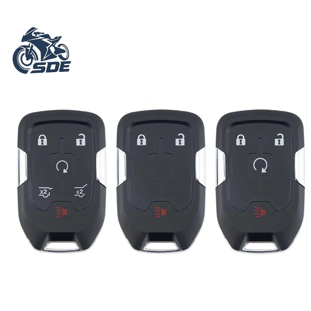 

Чехол для смарт-брелока SDE 3B/4B/5B/6B для GMC Yukon XL Chevrolet Suburban Tahoe 2015 2016 2017 2018 2019 2020