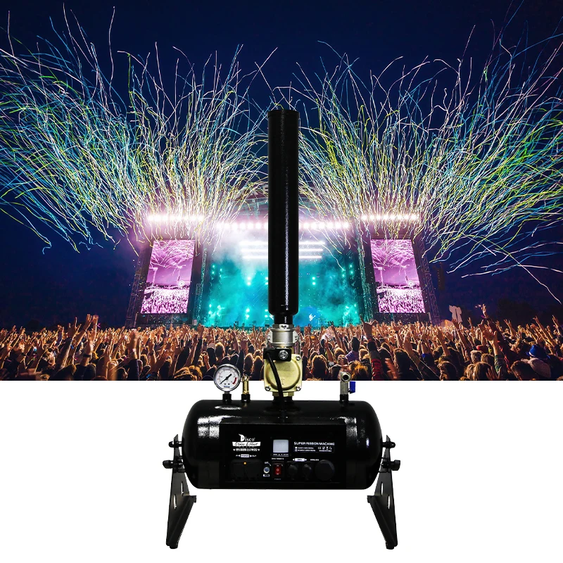 Studio Shot Paper Roll Confetti Streamer Machine Special Fx Equipment