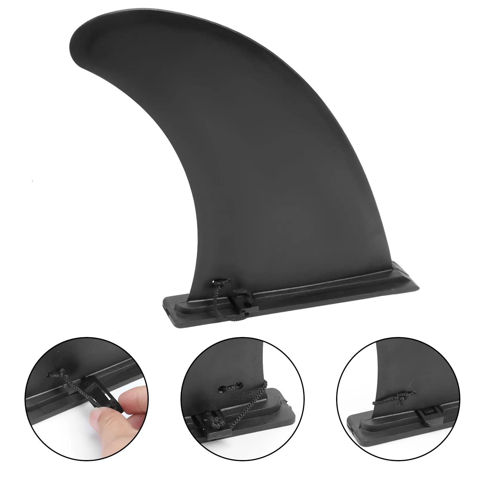 

Dismantle Surfboard Fins Black Removable Universal Surf Fins Plastic Paddle Board Surf Fins Surf Paddle FIN Paddle Board