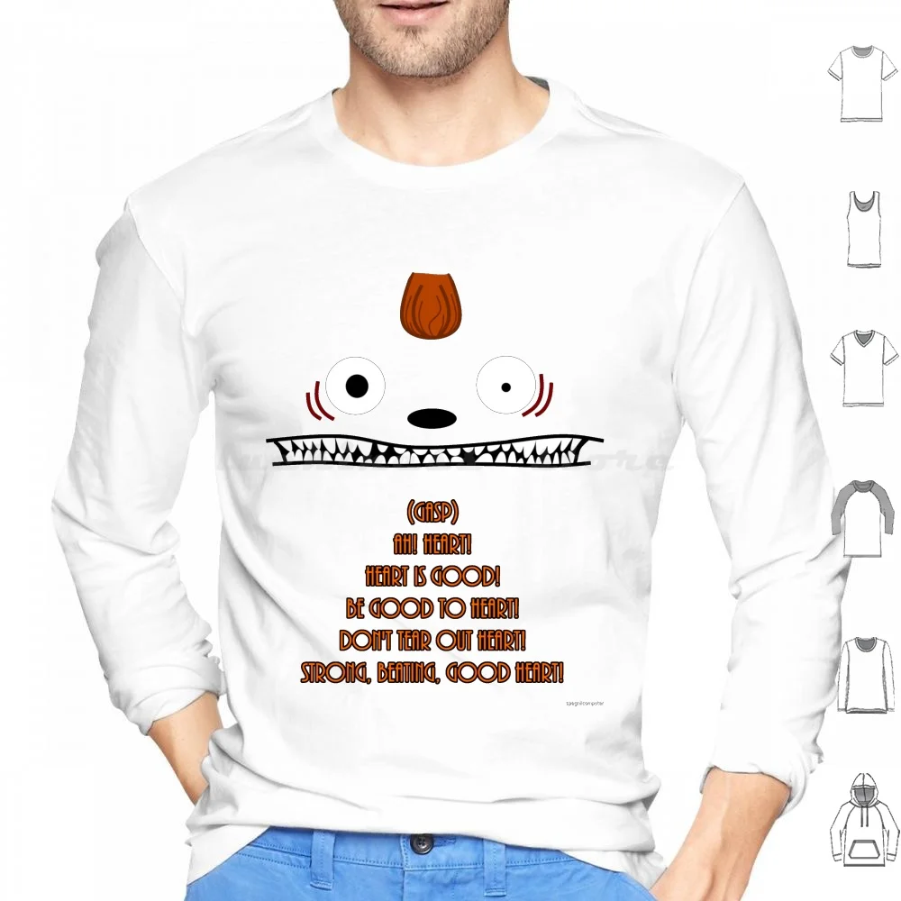 ¡El corazón de Glottis es bueno! (Grim Fandango) - Ropa, Gadgets y Mascarillas Sudadera con capucha de algodón de manga larga El secreto del mono